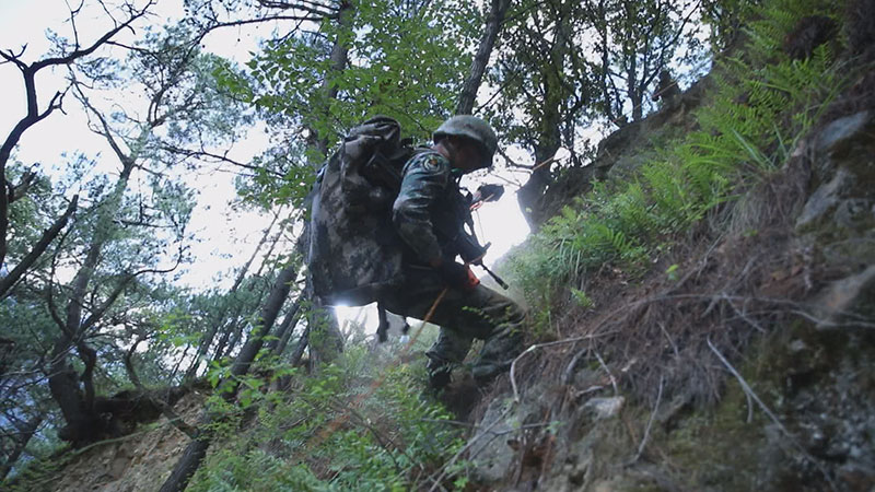 下斷崖、過沼澤 兵哥版“荒野求生”你敢挑戰(zhàn)嗎？