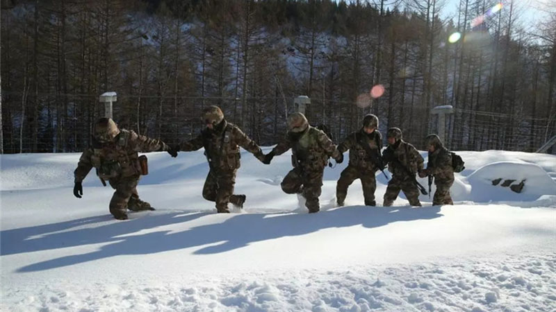 新春走軍營丨雪域邊關(guān)，深山里的“鴨綠江畔第一哨”